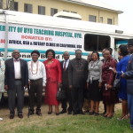 CMD Prof Etete Peters, Memebers of the Board and the Donnors